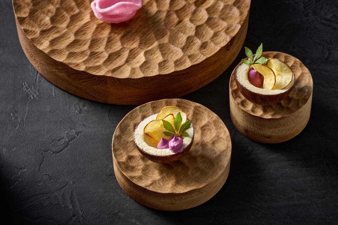 Playground 47 Mood ELEVATE Plateaus Round Oak Food