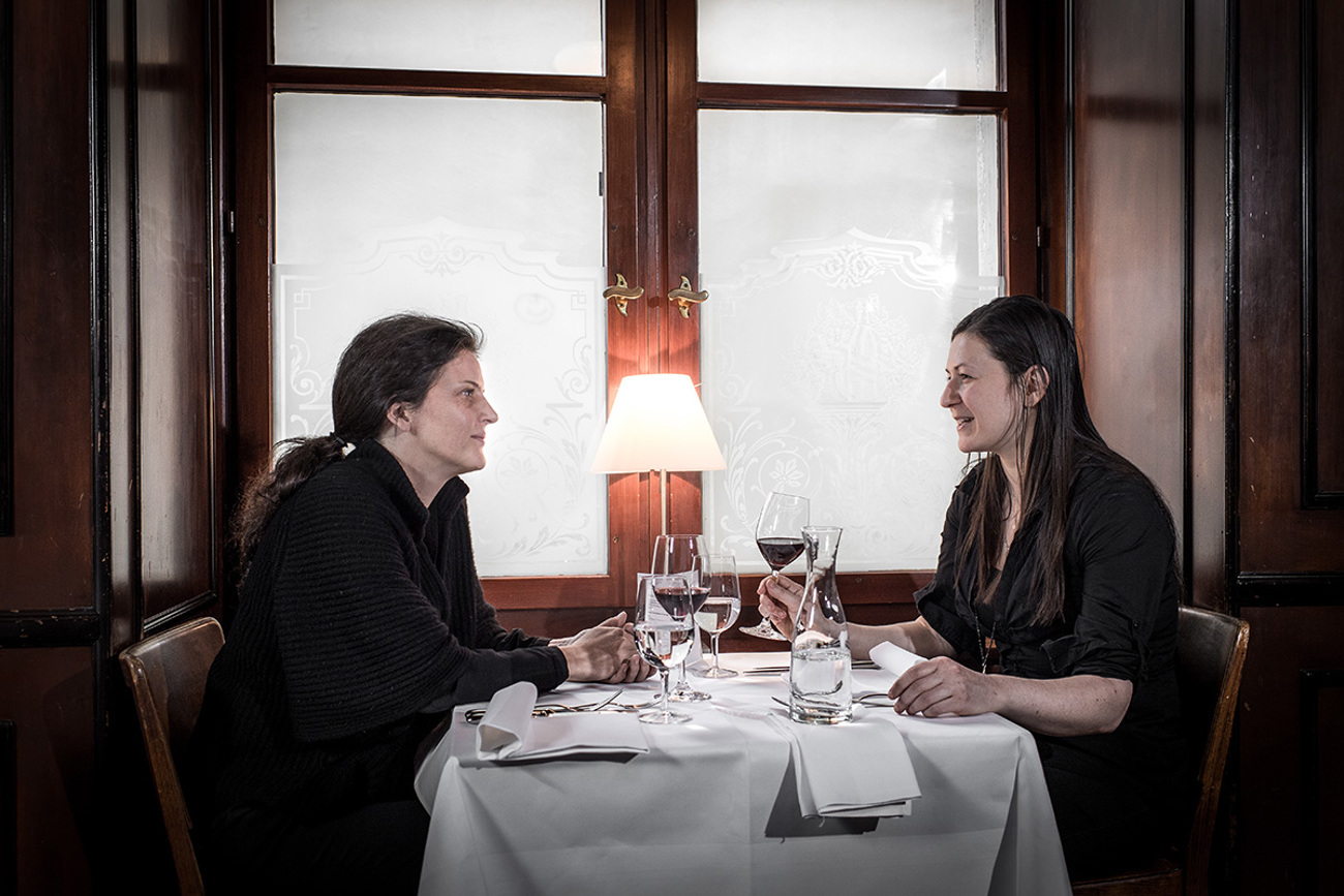 «Es ist sehr spannend, mit ihr zu arbeiten», sagt Inbar Zuckerberg über Beatrix Ehmann. Kein Wunder: Die Geschäftsführerin prägt die Reblaube seit 1995. «Es ist sehr spannend, mit ihr zu arbeiten», sagt Inbar Zuckerberg über Beatrix Ehmann. Kein Wunder: Die Geschäftsführerin prägt die Reblaube seit 1995.