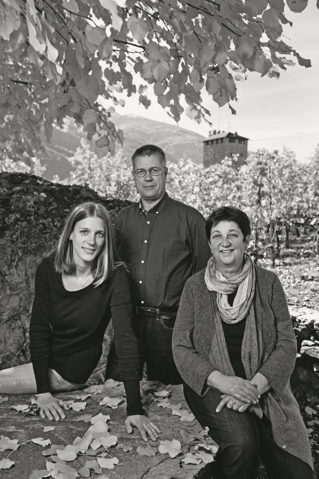 Der Cornalin von Madeleine, Denis und Anne- Catherine Mercier ist immer schnell ausverkauft. Der Cornalin von Madeleine, Denis und Anne- Catherine Mercier ist immer schnell ausverkauft.