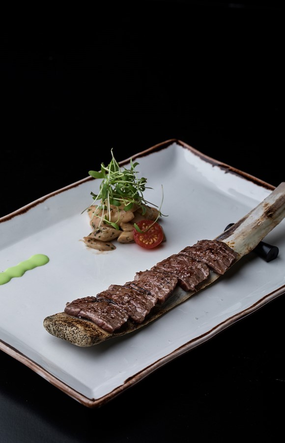 Sashimi vom Waygu – von Mathias Loosli, Restaurant Schiff, Luzern
