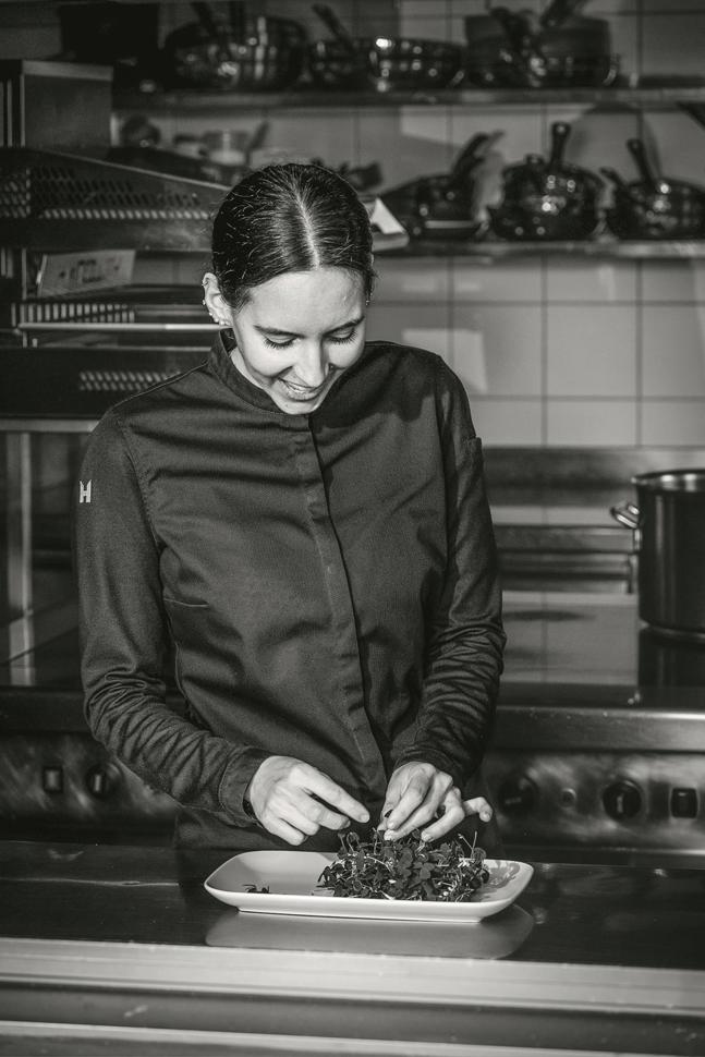 Noémie Bernard mag keine Krümel, Peperoni und Tintenfisch.