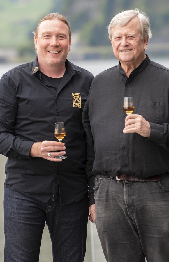 Die Väter des Seven-Seals-Whiskys: Dolf Stockhausen und Christian Lauper