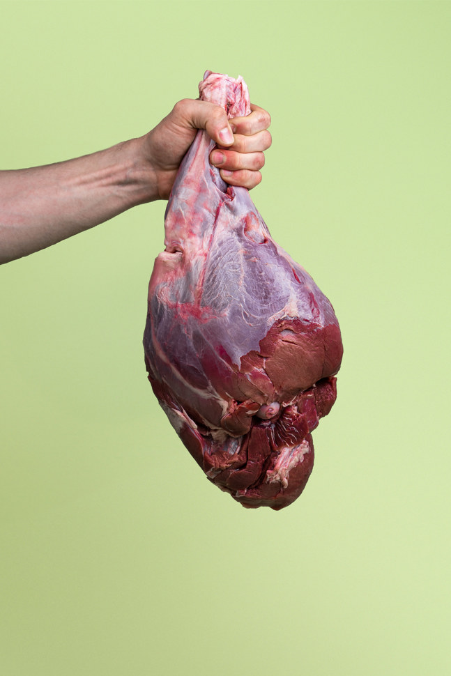 Wildschwein Frischling Keule