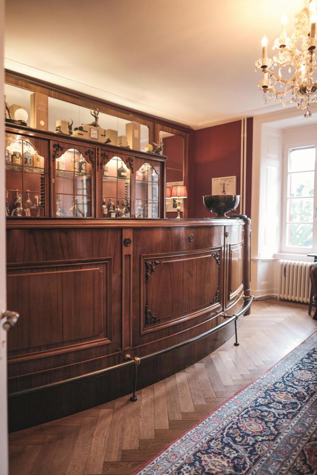 Die Bar stand von 1880 bis 1978 im Hotel Sacher in Wien.
