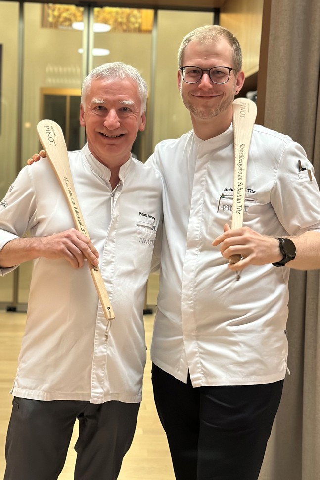 Spitzenkoch folgt auf Spitzenkoch: Roland Schmid und Sebastian Titz