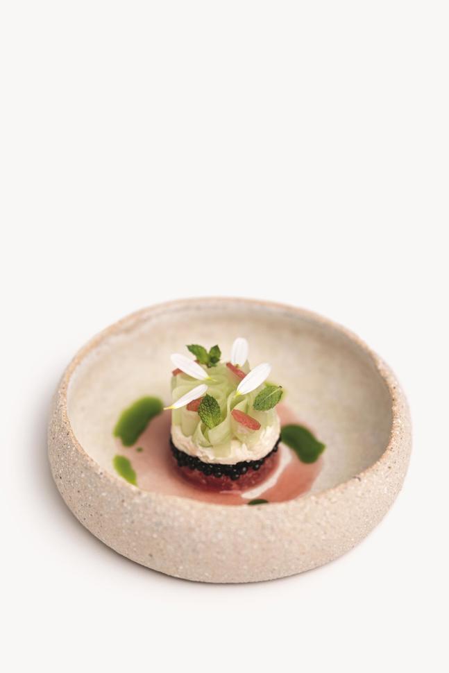 Gurke, Melone, Kaviar Gurke, Melone, Kaviar