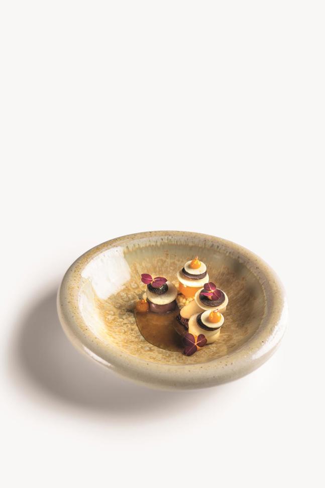 Birne | Schokolade | Passionsfrucht | Kaffirlimettenblatt