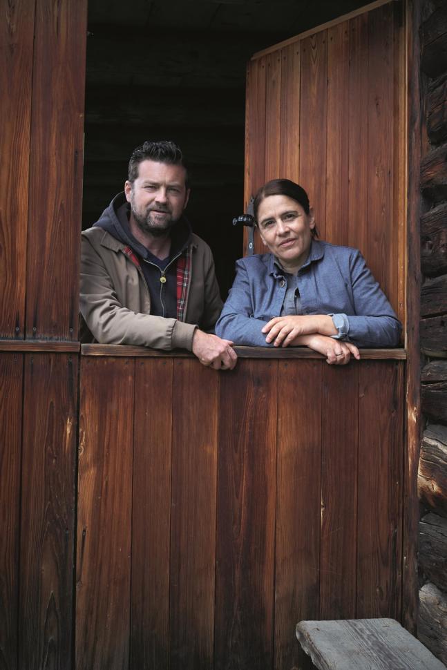 Jann Hoffmann und Esther Kern haben für ihr Projekt Veg-Alp in Davos Gemüse zu Charcuterie verarbeitet.