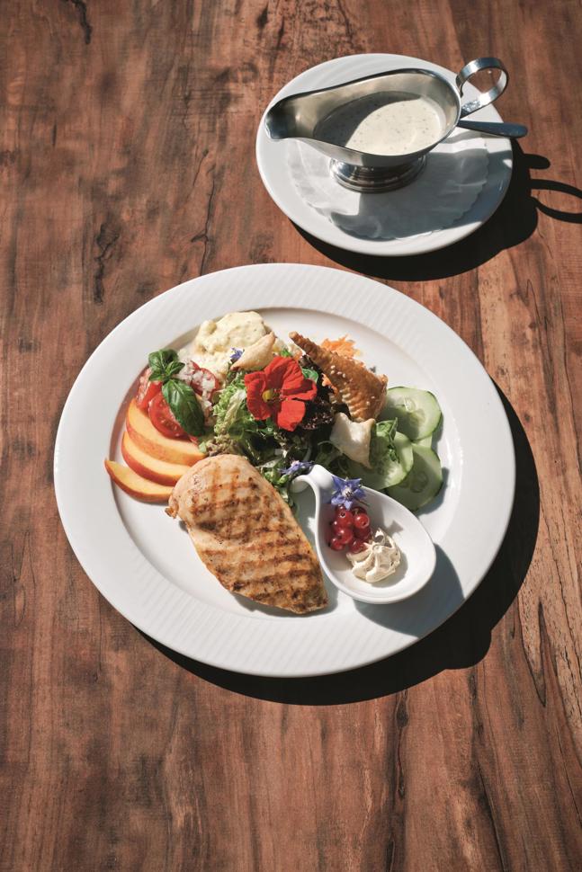 Das Auge isst mit – auch im Altersheim. Hier der Fitnessteller. Das Auge isst mit – auch im Altersheim. Hier der Fitnessteller.