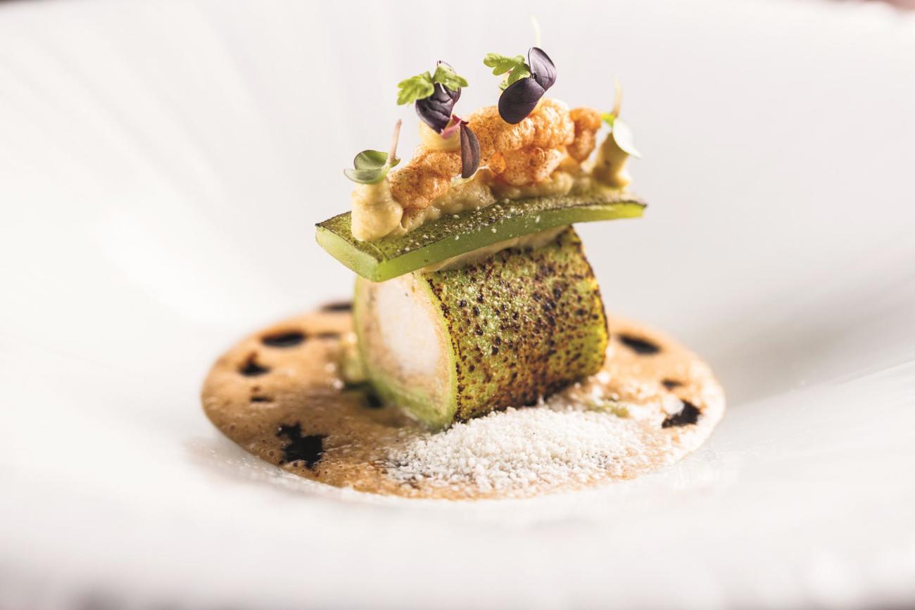 Filigrane Speisen auf Zwei-Sterne-Niveau sind typisch fürs 180 °. Filigrane Speisen auf Zwei-Sterne-Niveau sind typisch fürs 180 °.