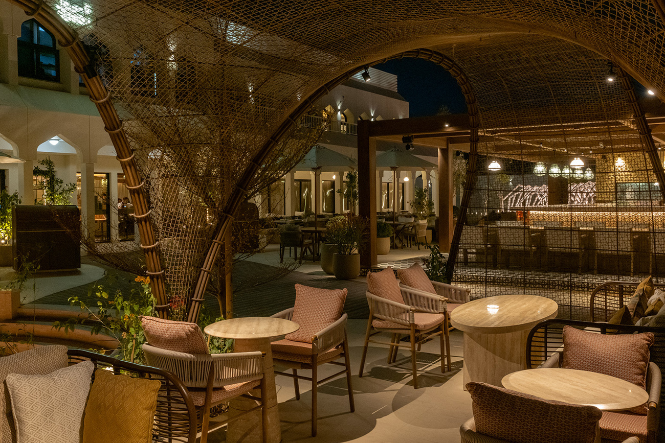 Aussenbereich des Restaurants Gerbou