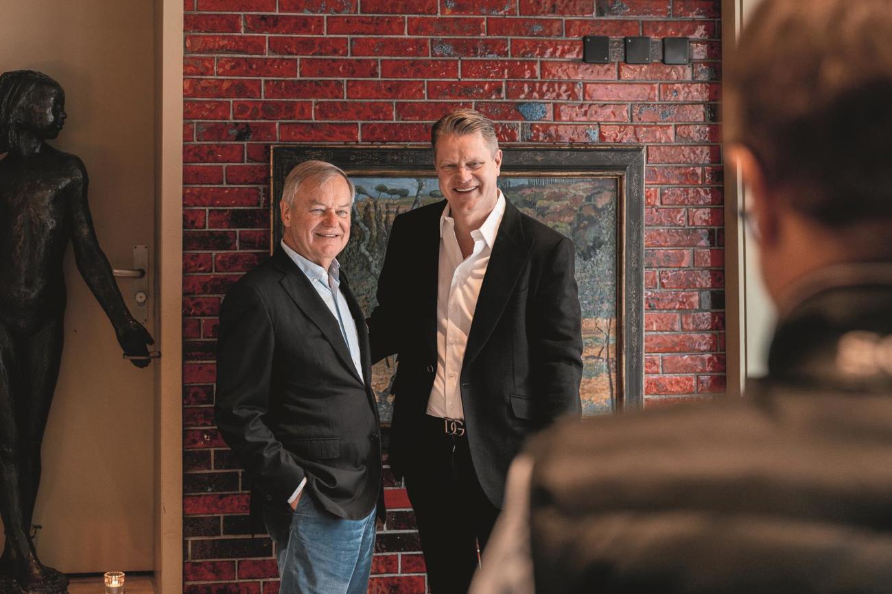 Rudi Bindella senior und Rudi Bindella