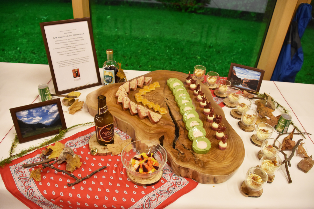 Die Siegerplatte des achten Gastro-Events im Glarnerland Die Siegerplatte des achten Gastro-Events im Glarnerland