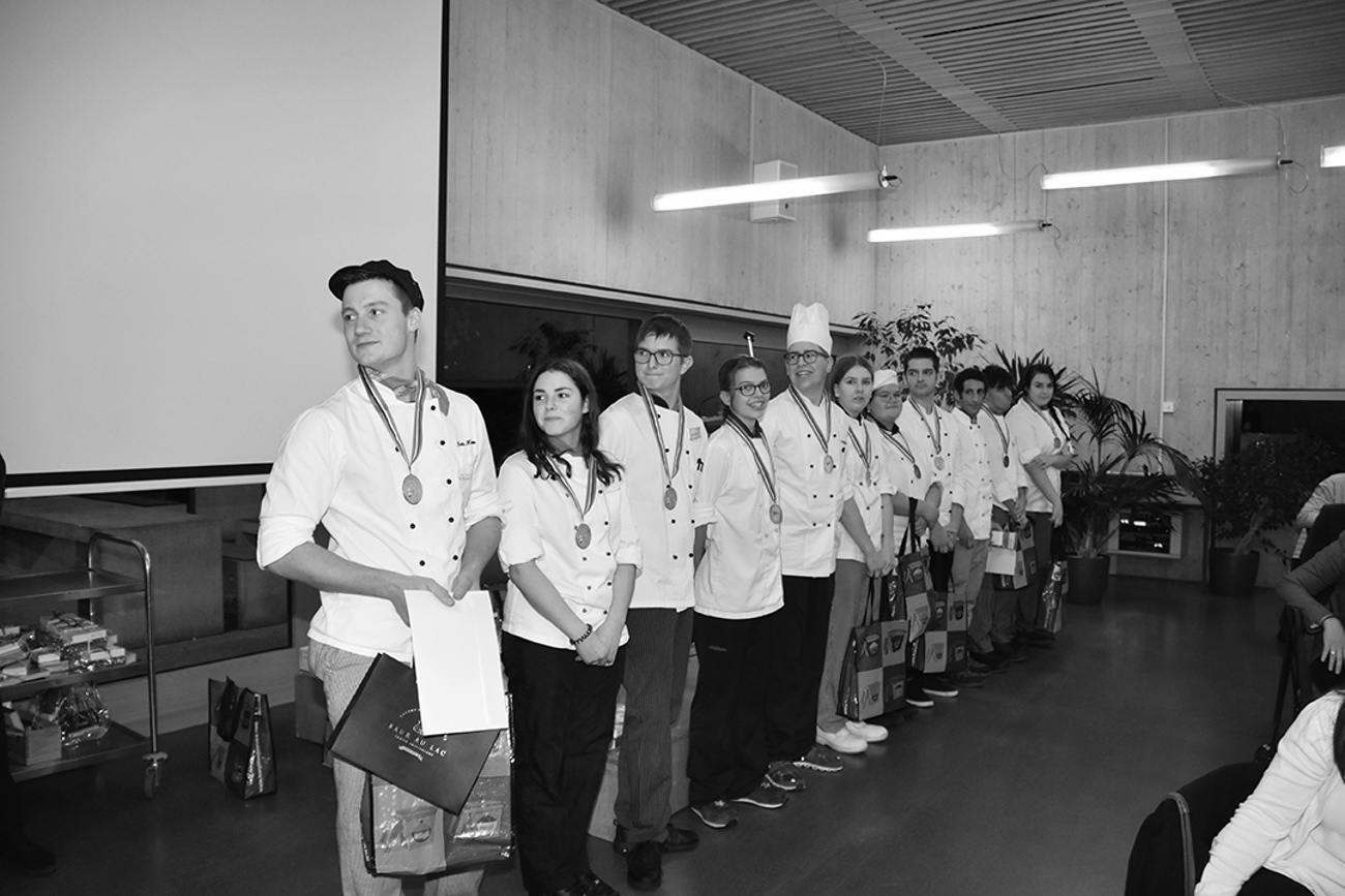 Ehrung der Lehrlinge im dritten Jahr Ehrung der Lehrlinge im dritten Jahr