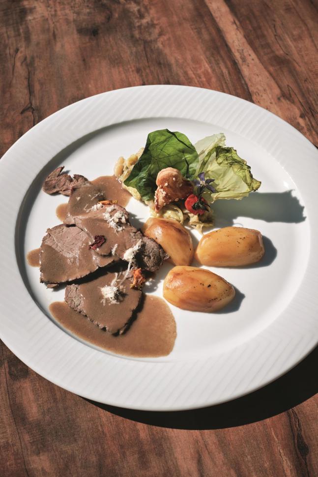 Währschaftes kommt gut an: Siedfleisch, Rahmwirz und Schmelzkartoffeln. Währschaftes kommt gut an: Siedfleisch, Rahmwirz und Schmelzkartoffeln.